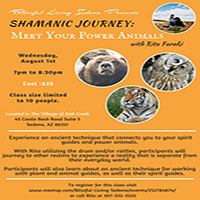 ME-Shamanic Journey: Meet your Guides and Power Animals @ Blissfull Living office space | Sedona | Arizona | United States